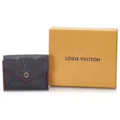 Louis Vuitton Vintage Vintage Wallets-- Monogram Empreinte Zoe Wallet - Black - Leather and Calf Wallet - Luxury High Quality - Avvenice