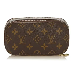 Louis Vuitton Vintage Other Accessories Vintage-- Monogram Trousse Blush PM Pouch - Brown - Leather and Monogram Leather Pouch - Luxury High Quality - Avvenice