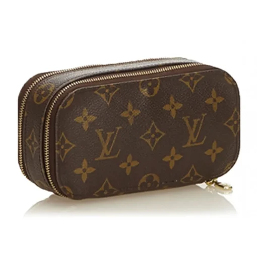 Louis Vuitton Vintage Other Accessories Vintage-- Monogram Trousse Blush PM Pouch - Brown - Leather and Monogram Leather Pouch - Luxury High Quality - Avvenice