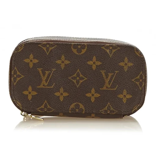 Louis Vuitton Vintage Other Accessories Vintage-- Monogram Trousse Blush PM Pouch - Brown - Leather and Monogram Leather Pouch - Luxury High Quality - Avvenice