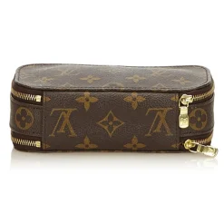 Louis Vuitton Vintage Other Accessories Vintage-- Monogram Trousse Blush PM Pouch - Brown - Leather and Monogram Leather Pouch - Luxury High Quality - Avvenice