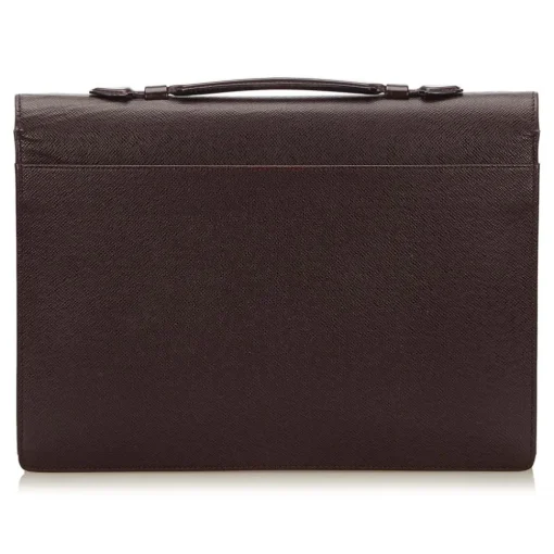 Louis Vuitton Vintage Vintage Bags-- Serviette Kourad Briefcase - Black - Leather and Taiga Leather Briefcase - Luxury High Quality - Avvenice