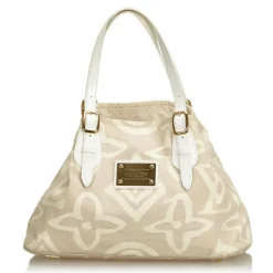 Louis Vuitton Vintage Vintage Bags-- Tahitienne Cabas PM Bag - Brown Beige - Canvas and Leather Handbag - Luxury High Quality - Avvenice
