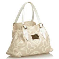 Louis Vuitton Vintage Vintage Bags-- Tahitienne Cabas PM Bag - Brown Beige - Canvas and Leather Handbag - Luxury High Quality - Avvenice