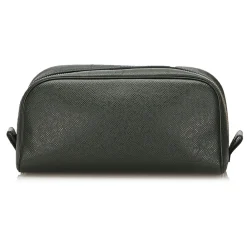 Louis Vuitton Vintage Vintage Bags-- Taiga Trousse Toilette PM Pouch - Dark Green - Leather and Taiga Leather Pouch - Luxury High Quality - Avvenice