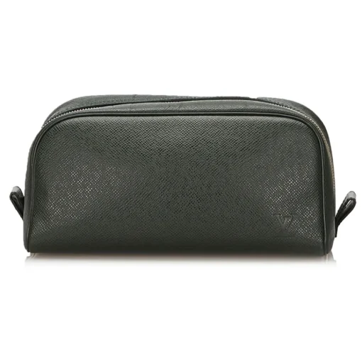 Louis Vuitton Vintage Vintage Bags-- Taiga Trousse Toilette PM Pouch - Dark Green - Leather and Taiga Leather Pouch - Luxury High Quality - Avvenice