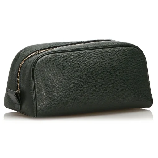 Louis Vuitton Vintage Vintage Bags-- Taiga Trousse Toilette PM Pouch - Dark Green - Leather and Taiga Leather Pouch - Luxury High Quality - Avvenice
