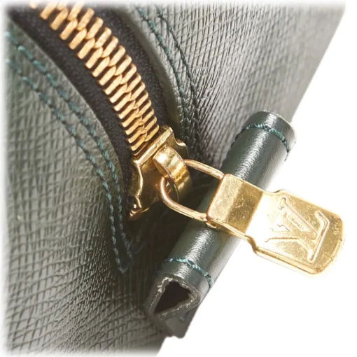 Louis Vuitton Vintage Vintage Bags-- Taiga Trousse Toilette PM Pouch - Dark Green - Leather and Taiga Leather Pouch - Luxury High Quality - Avvenice
