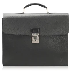 Louis Vuitton Vintage Vintage Bags-- Taiga Moskova Briefcase - Dark Gray - Taiga Leather Business Bag - Luxury High Quality - Avvenice