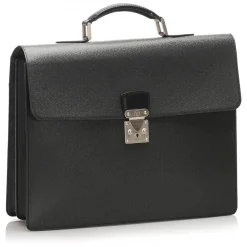 Louis Vuitton Vintage Vintage Bags-- Taiga Moskova Briefcase - Dark Gray - Taiga Leather Business Bag - Luxury High Quality - Avvenice