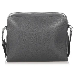 Louis Vuitton Vintage Vintage Bags-- Taiga Anton Messenger PM - Black - Taiga Leather Crossbody Bag - Luxury High Quality - Avvenice