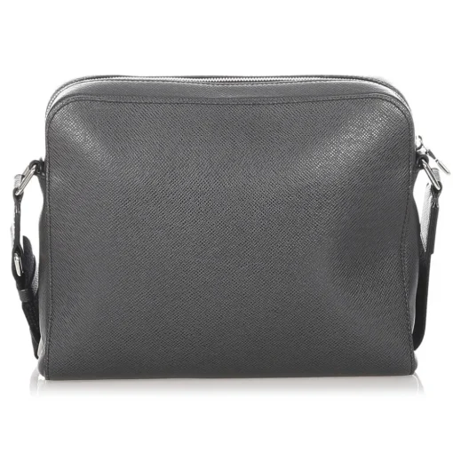 Louis Vuitton Vintage Vintage Bags-- Taiga Anton Messenger PM - Black - Taiga Leather Crossbody Bag - Luxury High Quality - Avvenice