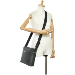 Louis Vuitton Vintage Vintage Bags-- Taiga Anton Messenger PM - Black - Taiga Leather Crossbody Bag - Luxury High Quality - Avvenice