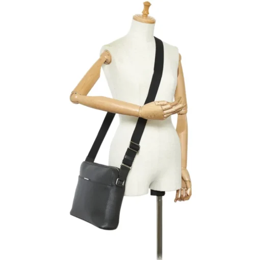 Louis Vuitton Vintage Vintage Bags-- Taiga Anton Messenger PM - Black - Taiga Leather Crossbody Bag - Luxury High Quality - Avvenice