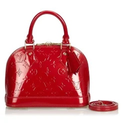 Louis Vuitton Vintage Vintage Bags-- Vernis Alma BB Handbag Bag - Red - Vernis Leather Handbag - Luxury High Quality - Avvenice
