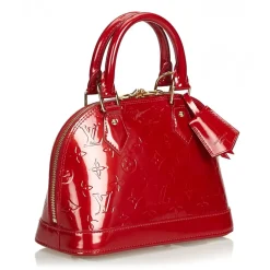 Louis Vuitton Vintage Vintage Bags-- Vernis Alma BB Handbag Bag - Red - Vernis Leather Handbag - Luxury High Quality - Avvenice