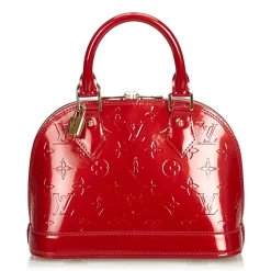 Louis Vuitton Vintage Vintage Bags-- Vernis Alma BB Handbag Bag - Red - Vernis Leather Handbag - Luxury High Quality - Avvenice