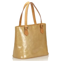 Louis Vuitton Vintage Vintage Bags-- Vernis Houston Bag - Gold Brown - Vernis Leather Handbag - Luxury High Quality - Avvenice