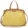Louis Vuitton Vintage Vintage Bags-- Vernis Brea MM - Yellow Brown Beige - Vernis Leather and Vachetta Leather Satchel - Luxury High Quality - Avvenice