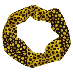 Louis Vuitton Vintage Other Accessories Vintage|Vintage Scarves-- Yayoi Kusama Printed Silk Scarf - Black Yellow - LV Silk Scarf - Luxury High Quality - Avvenice