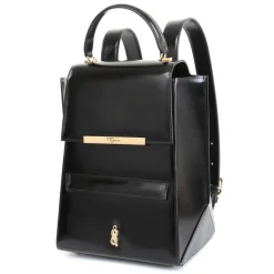 Maison Fagiano Bags & Trolley|Backpacks-- Box Calf - Black - Artisan Backpack Bag - The New Sport Exclusive Collection - Luxury - Handmade in Italy - Avvenice