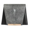 Maison Fagiano Bags & Trolley|Bags-- Stingray Nappa - Metallic Grey / Black - Artisan Bag - New Evening Collection - Luxury - Handmade in Italy - Avvenice