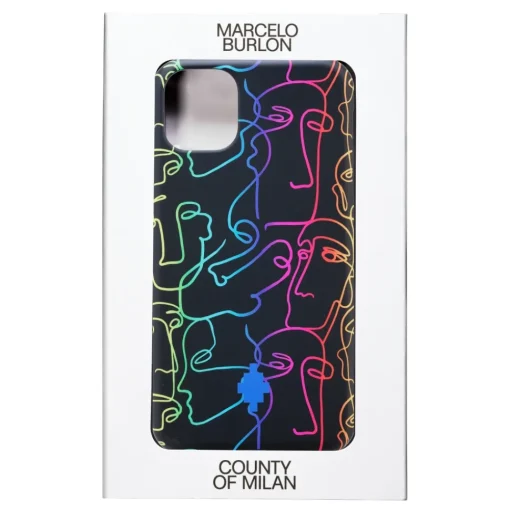 Marcelo Burlon Case-- All Faces Cover - iPhone 11 - Apple - County of Milan - Printed Case - Avvenice