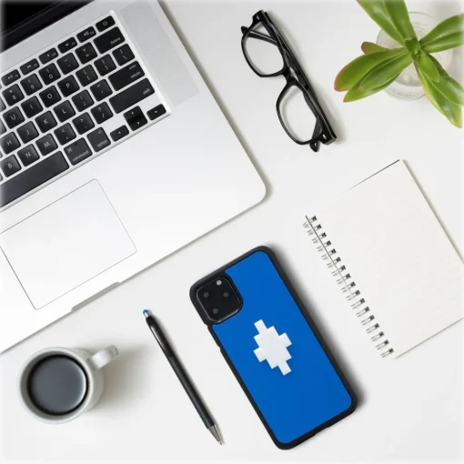 Marcelo Burlon Case-- 3D Cross Blue Cover - iPhone 11 Pro - Apple - County of Milan - Printed Case - Avvenice