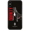 Marcelo Burlon Case-- Dog Black Cover - iPhone X Max - Apple - County of Milan - Printed Case - Avvenice