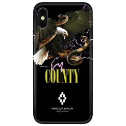 Marcelo Burlon Case-- Eagle Cover - iPhone X - Apple - County of Milan - Printed Case - Avvenice