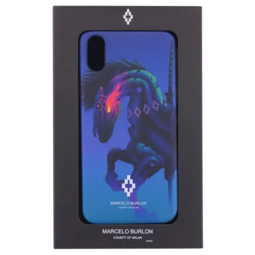 Marcelo Burlon Case-- Horse Cover - iPhone X / XS - Apple - County of Milan - Printed Case - Avvenice