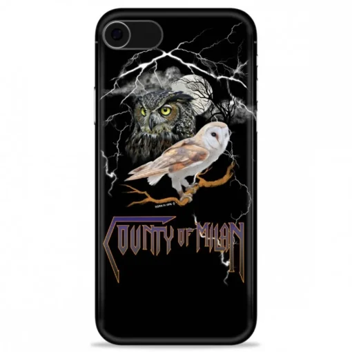 Marcelo Burlon Case-- Owl Cover - iPhone 8 / 7 - Apple - County of Milan - Printed Case - Avvenice