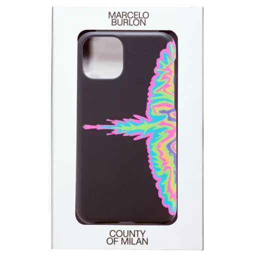 Marcelo Burlon Case-- Psychedelic Cover - iPhone 11 Pro Max - Apple - County of Milan - Printed Case - Avvenice