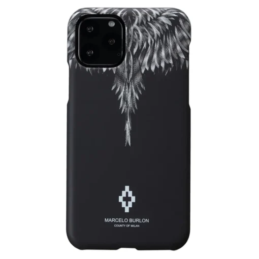 Marcelo Burlon Case-- Sharp K BW Cover - iPhone 11 Pro - Apple - County of Milan - Printed Case - Avvenice