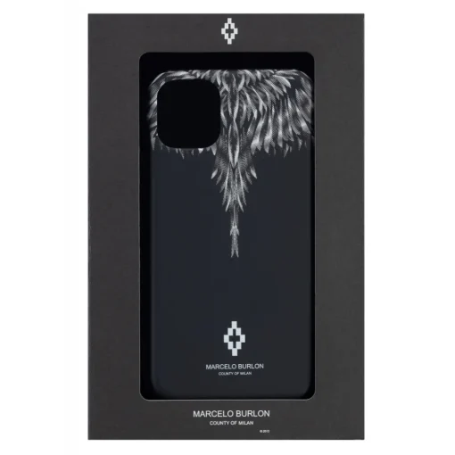 Marcelo Burlon Case-- Sharp K BW Cover - iPhone 11 Pro - Apple - County of Milan - Printed Case - Avvenice