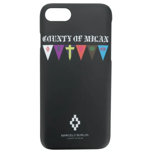 Marcelo Burlon Case-- Six Flags Cover - iPhone 8 Plus / 7 Plus - Apple - County of Milan - Printed Case - Avvenice