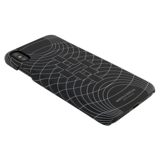 Marcelo Burlon Case-- Wire Frame Black Cover - iPhone 11 Pro - Apple - County of Milan - Printed Case - Avvenice