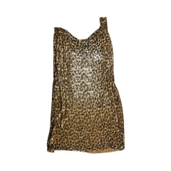 Margaux Avila Dresses-- Moss Dress - Gold Black - Dress - Made in Italy - Luxury Exclusive Collection - Avvenice