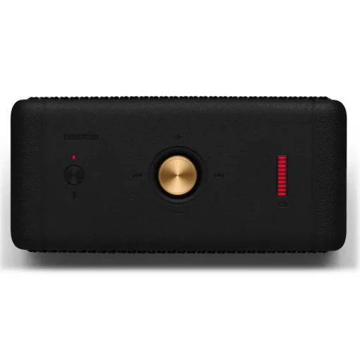 Marshall Audio|Audio-- Emberton - Black & Brass - Portable Bluetooth Speaker - Iconic Classic Premium High Quality Speaker - Avvenice