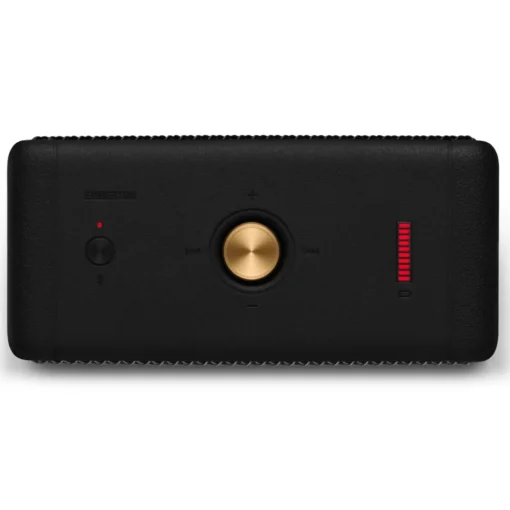 Marshall Audio|Audio-- Emberton - Black & Brass - Portable Bluetooth Speaker - Iconic Classic Premium High Quality Speaker - Avvenice