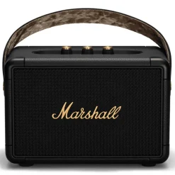 Marshall Audio|Audio-- Kilburn II - Black & Brass - Portable Bluetooth Speaker - Iconic Classic Premium High Quality Speaker - Avvenice
