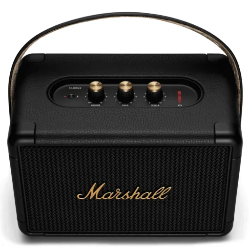 Marshall Audio|Audio-- Kilburn II - Black & Brass - Portable Bluetooth Speaker - Iconic Classic Premium High Quality Speaker - Avvenice
