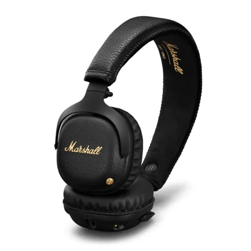 Marshall Audio|Audio-- Mid A.N.C. - Black - Bluetooth Wireless Headphones - Iconic Classic Premium High Quality Headphones - Avvenice