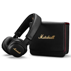 Marshall Audio|Audio-- Mid A.N.C. - Black - Bluetooth Wireless Headphones - Iconic Classic Premium High Quality Headphones - Avvenice