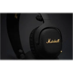 Marshall Audio|Audio-- Mid A.N.C. - Black - Bluetooth Wireless Headphones - Iconic Classic Premium High Quality Headphones - Avvenice