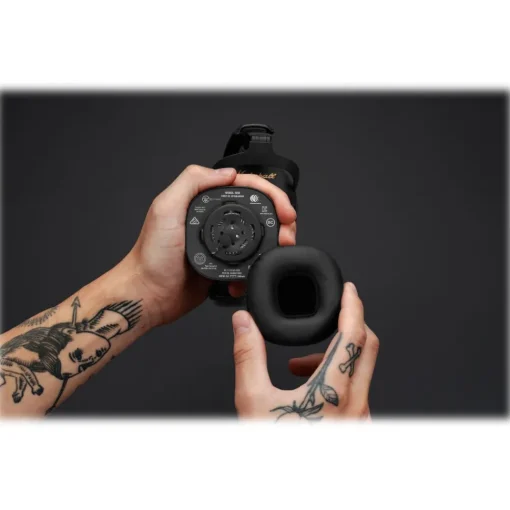 Marshall Audio|Audio-- Mid A.N.C. - Black - Bluetooth Wireless Headphones - Iconic Classic Premium High Quality Headphones - Avvenice