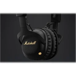 Marshall Audio|Audio-- Mid A.N.C. - Black - Bluetooth Wireless Headphones - Iconic Classic Premium High Quality Headphones - Avvenice