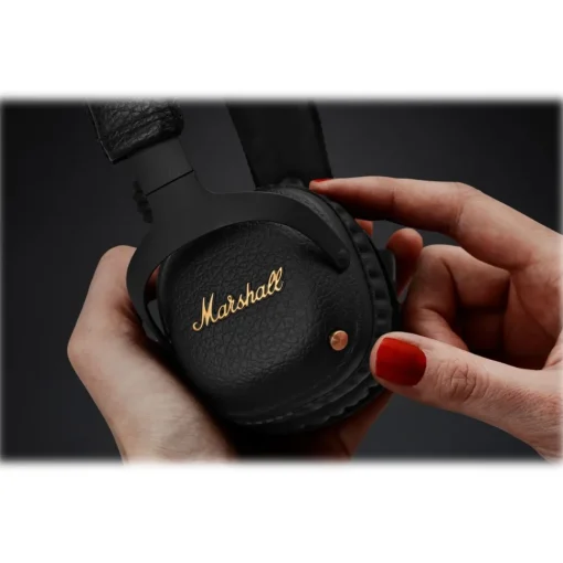 Marshall Audio|Audio-- Mid A.N.C. - Black - Bluetooth Wireless Headphones - Iconic Classic Premium High Quality Headphones - Avvenice