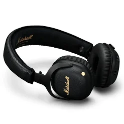 Marshall Audio|Audio-- Mid A.N.C. - Black - Bluetooth Wireless Headphones - Iconic Classic Premium High Quality Headphones - Avvenice