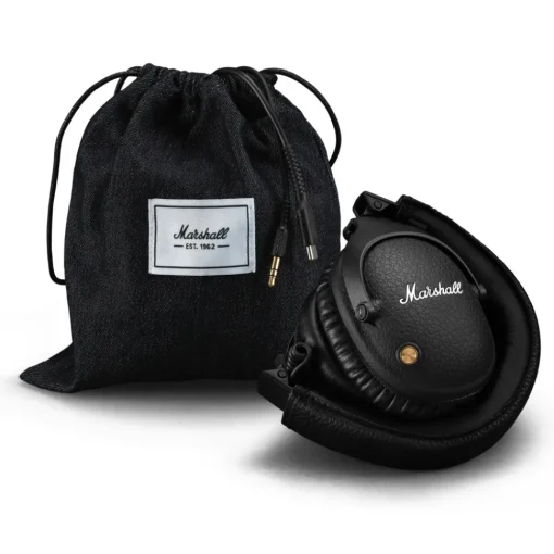 Marshall Audio|Audio-- Monitor II A.N.C. - Black - Bluetooth Headphones - Iconic Classic Premium High Quality Headphones - Avvenice